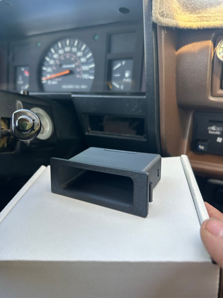 84-86 Toyota Truck Cruise Delete Cubby 