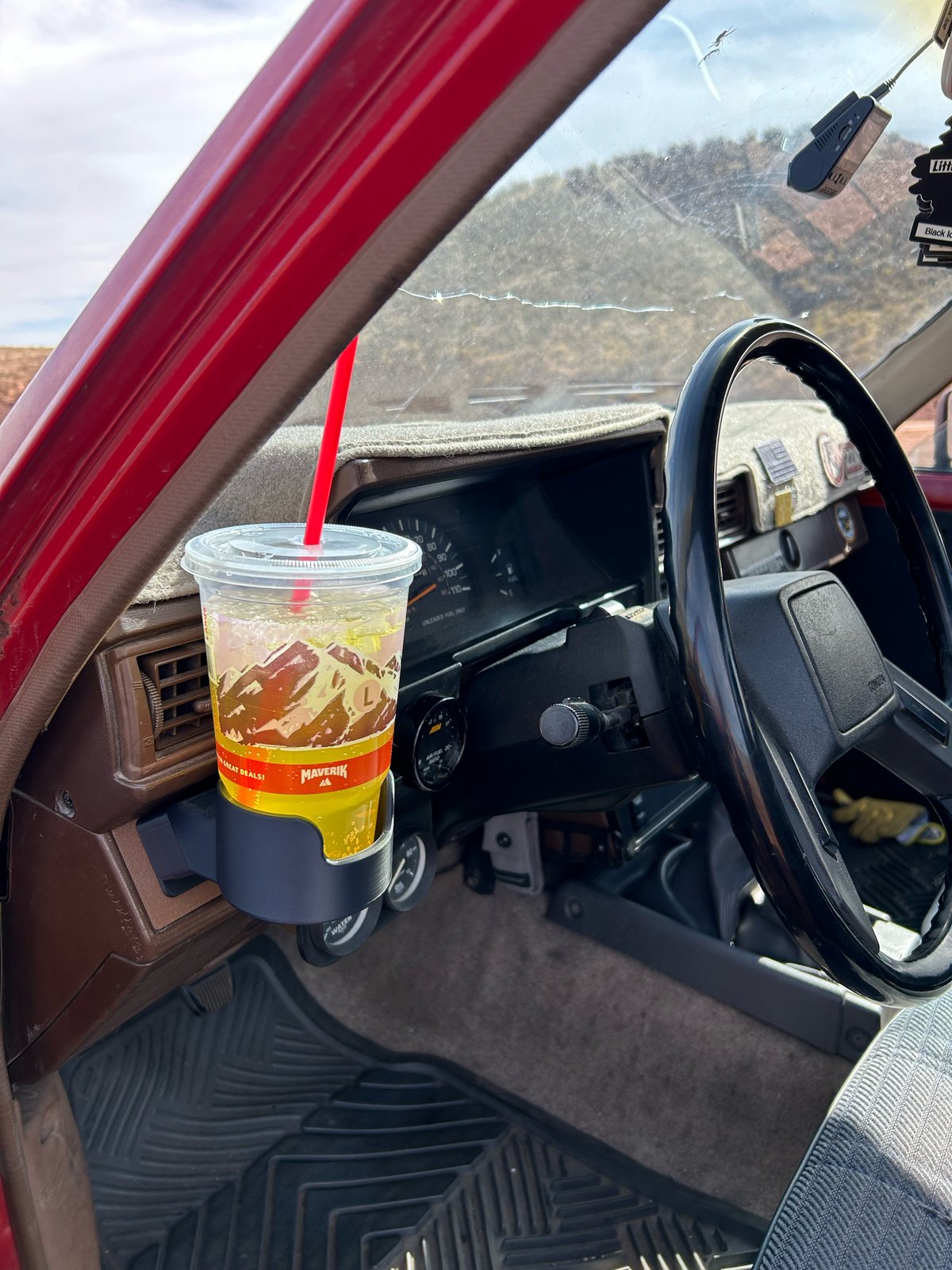 84-88 Toyota Pickup Drivers Side Cup Holder 