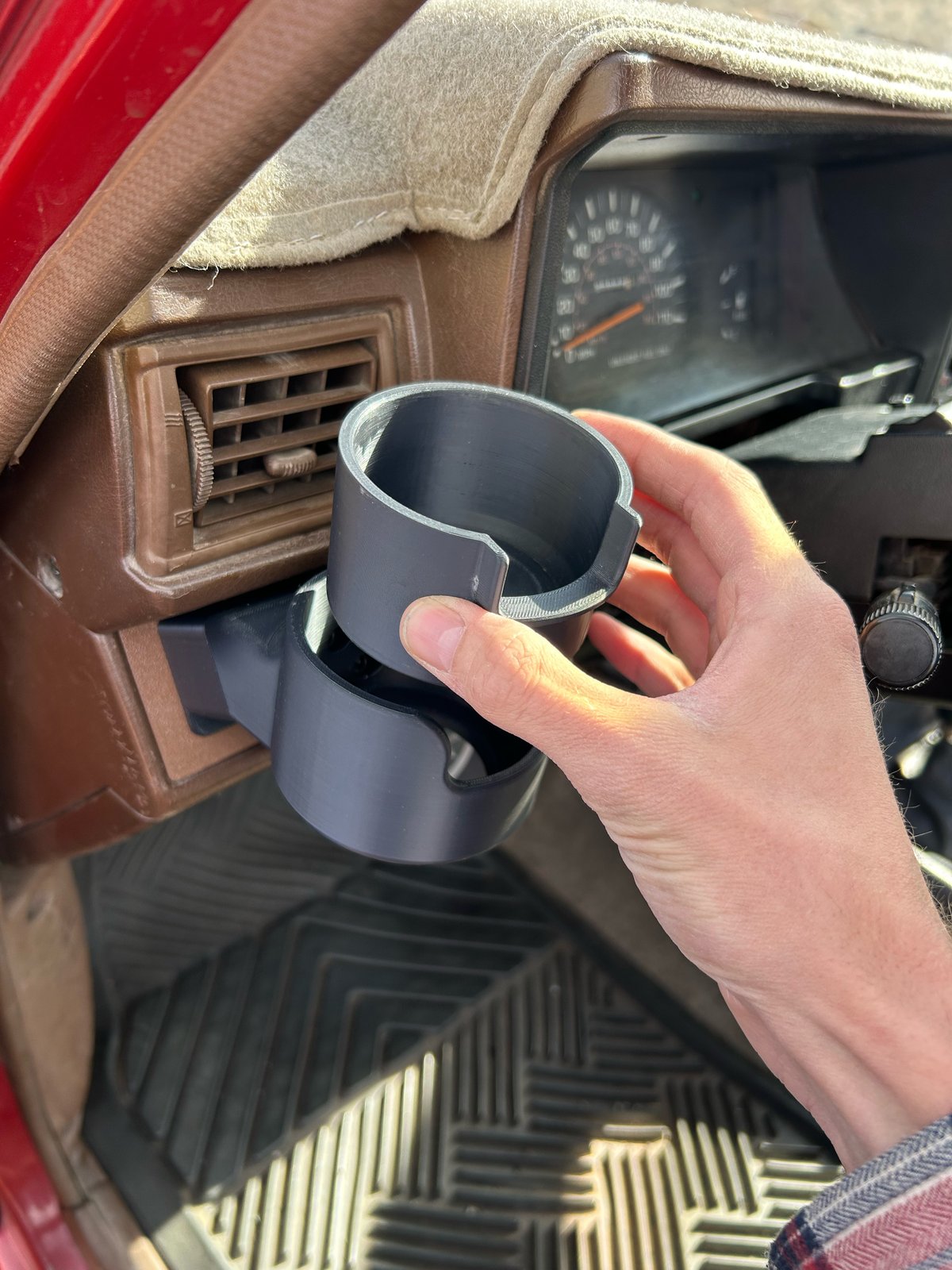 84-88 Toyota Pickup Drivers Side Cup Holder 