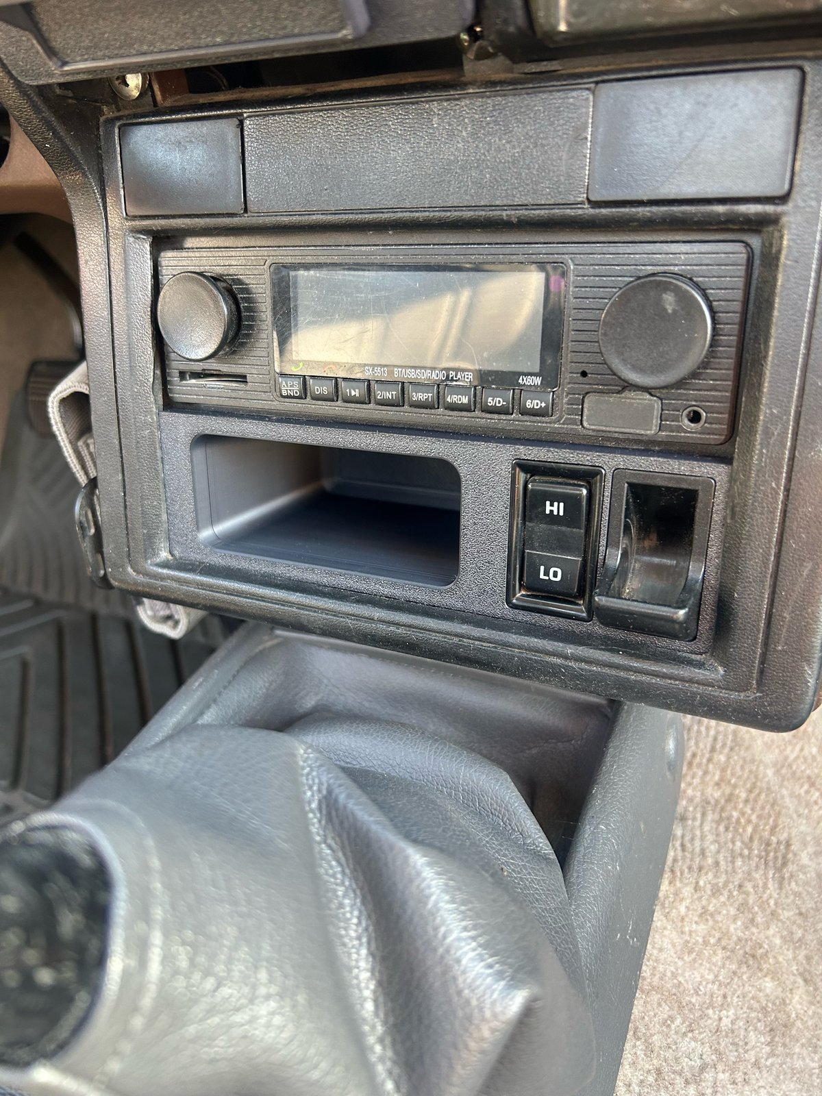 Toyota Truck/4Runner Radio Cubby and Switch Panel