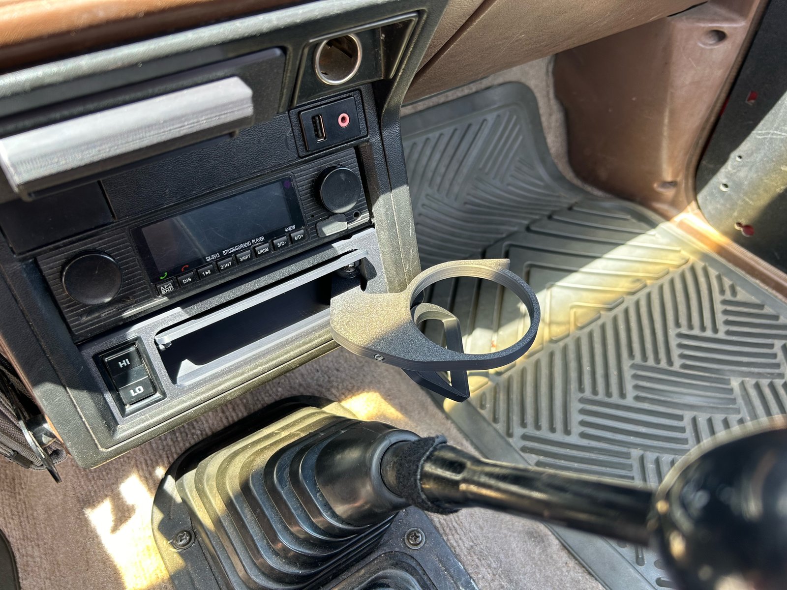 Toyota Truck and 4Runner Radio bezel cupholder 