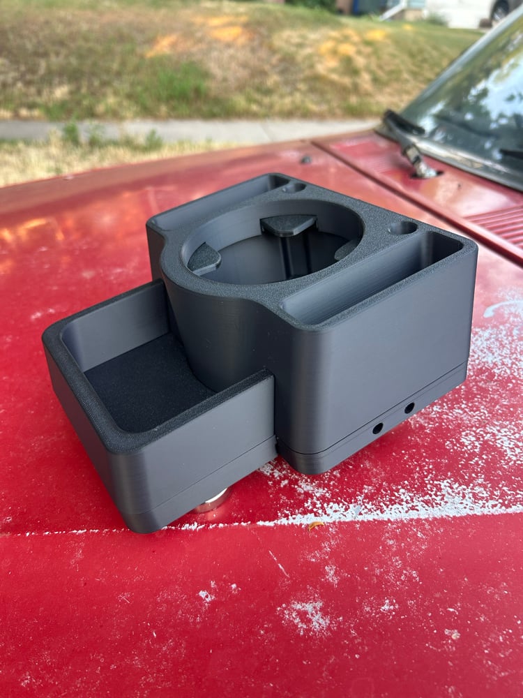 Magnetic Cupholder Console 