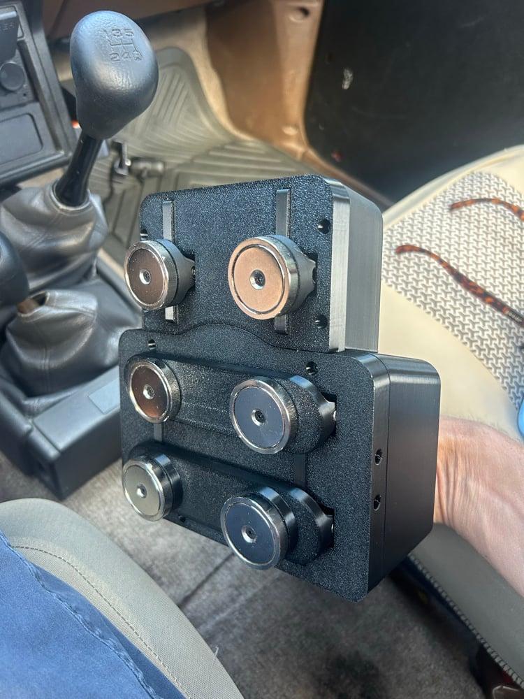 Magnetic Cupholder Console 