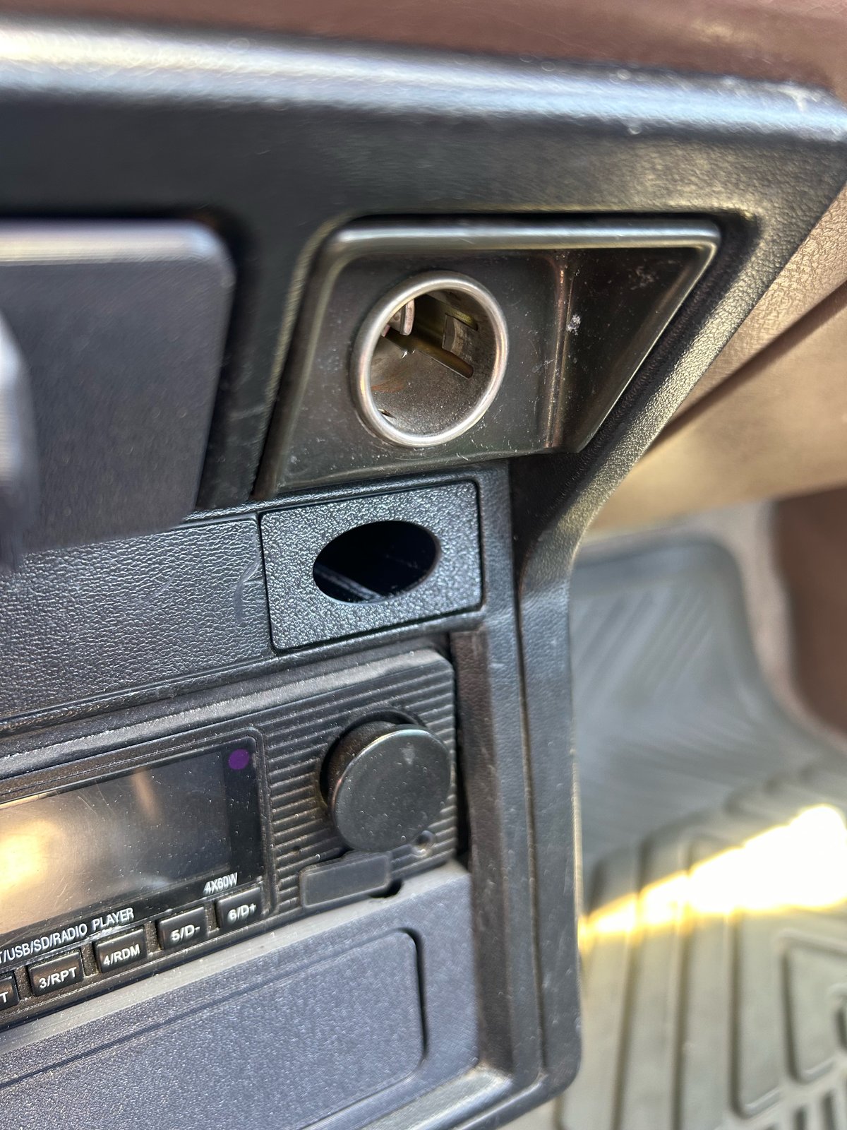 Toyota Switch Slot Lighter Holder (Old style)