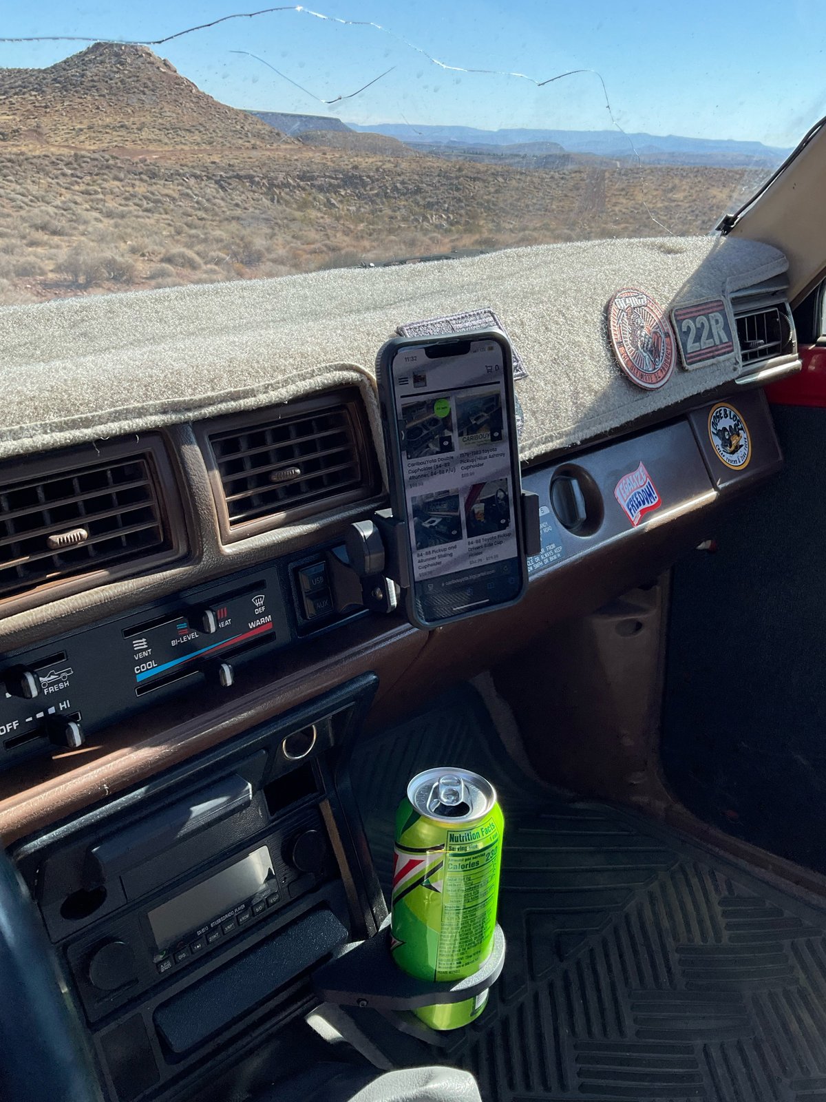 Toyota Switch Blank Phone Mount Kit