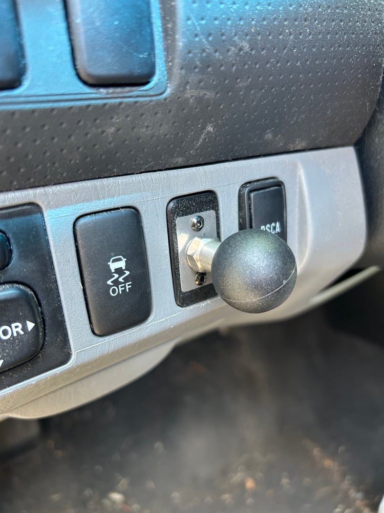 Toyota Switch Blank Ball Mount Kit (New Style, Tall)
